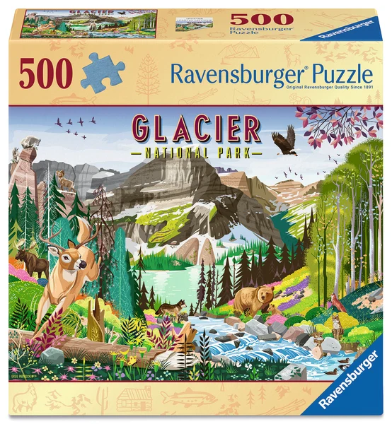 Le Parc National de Glacier, 500 pièces