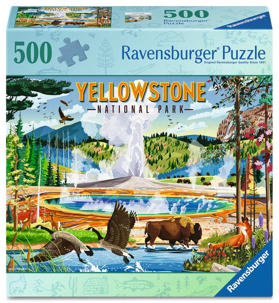 Le Parc National de Yellowstone, 500 pièces