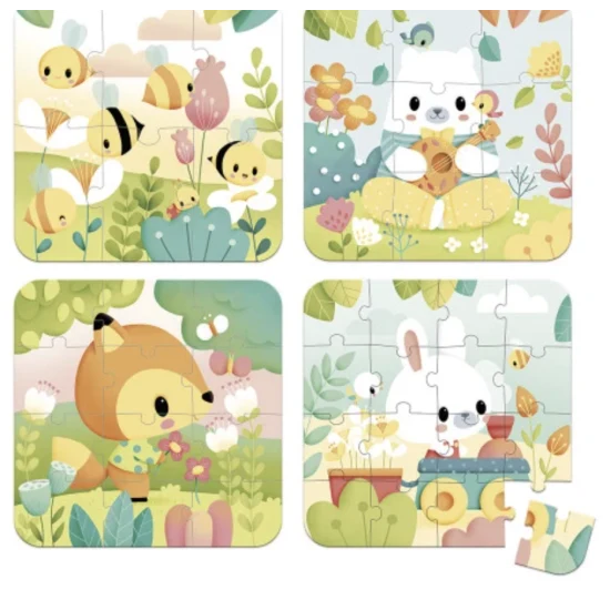 Puzzles Évolutifs Pure - 4 puzzles