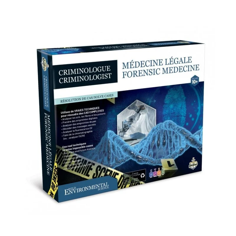 Ensemble de science - Criminologue Médecine légale (FR)