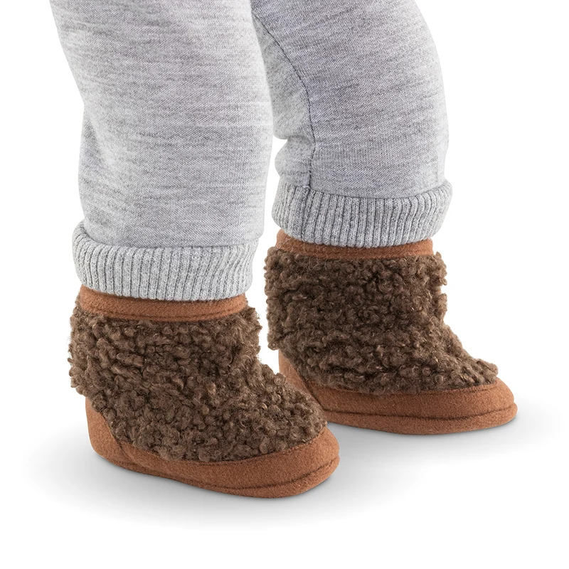 Bottes mouton marron 36 cm