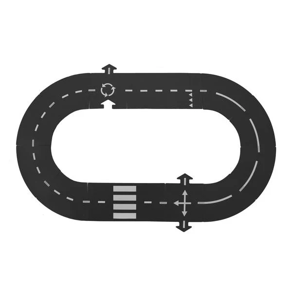 Circuit De Voiture Flexible - Ring Road 12 Pièces