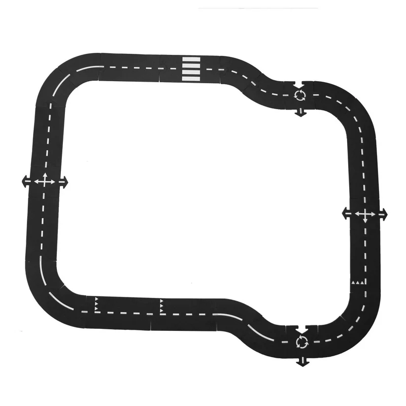 Circuit De Voiture Flexible - 24 Pièces Highway