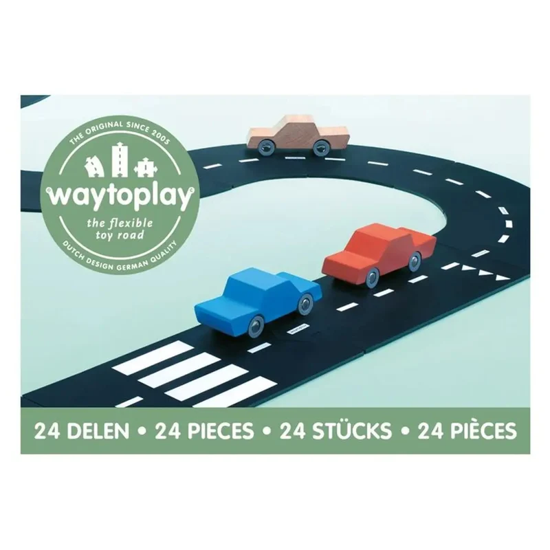 Circuit De Voiture Flexible - 24 Pièces Highway