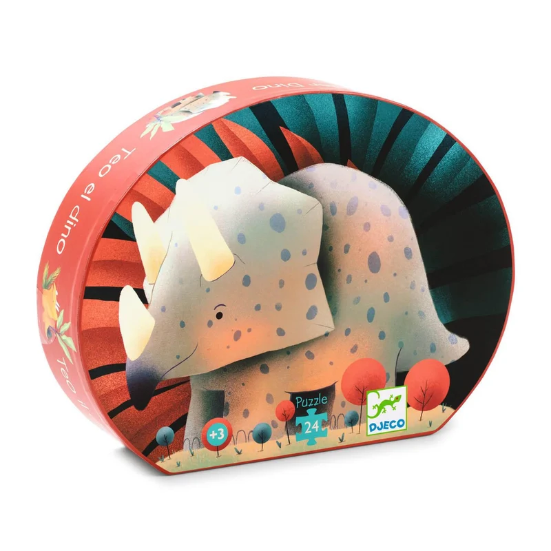 Puzzle 24 pcs - Téo le dino