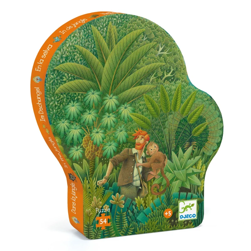 Puzzle 54 pcs - Dans la jungle