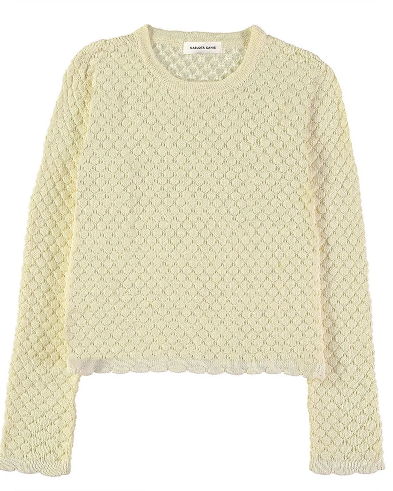 Carlota Cahis - Pull Cute - Ecru