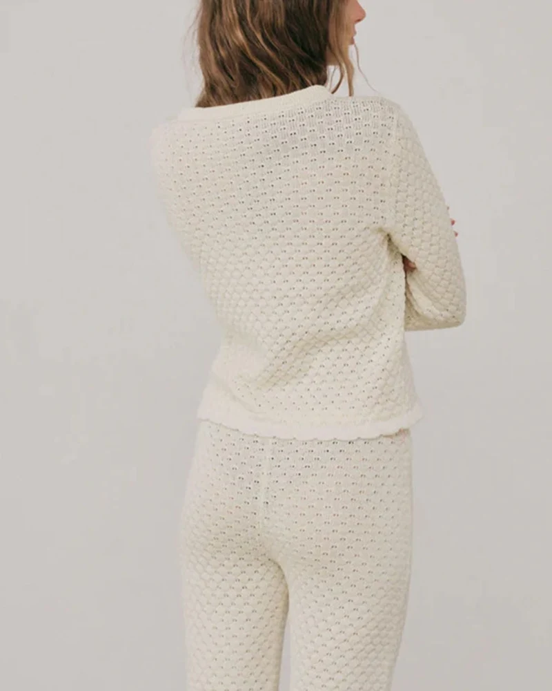 Carlota Cahis - Pull Cute - Ecru