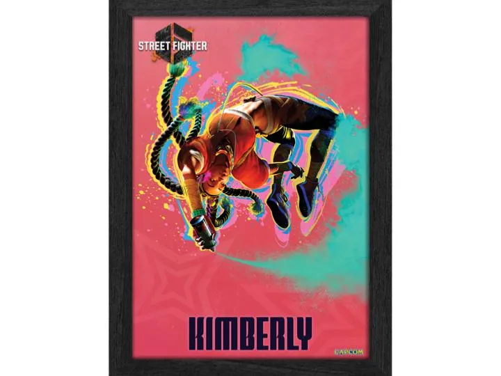 Pixel Frames Plax - Street Fighter 6 - Kimberly