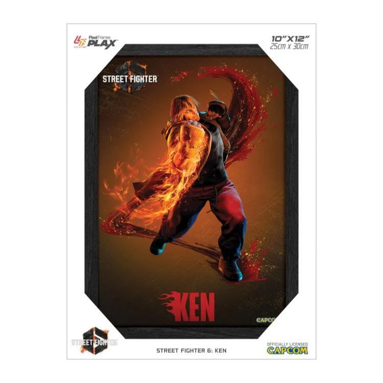 Pixel Frames Plax - Street Fighter 6 - Ken