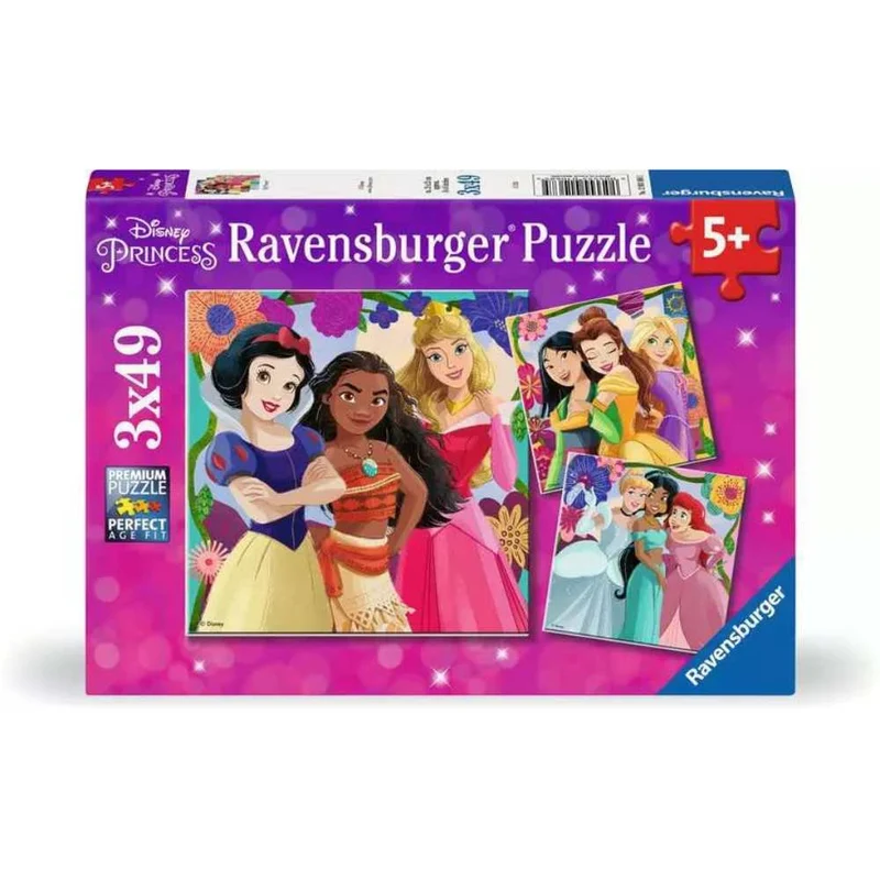 Disney Princess (3x49 pcs)