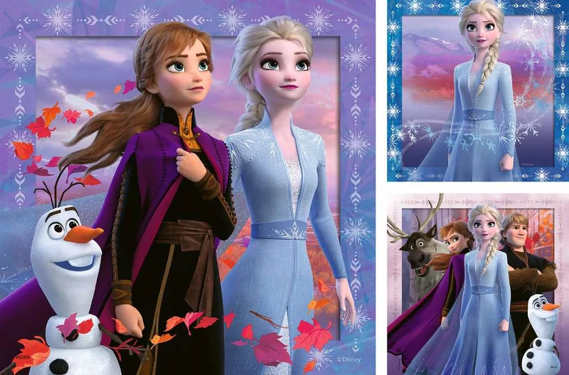 Frozen: Le voyage commence | Frozen: The Journey Starts (3x49 pcs)