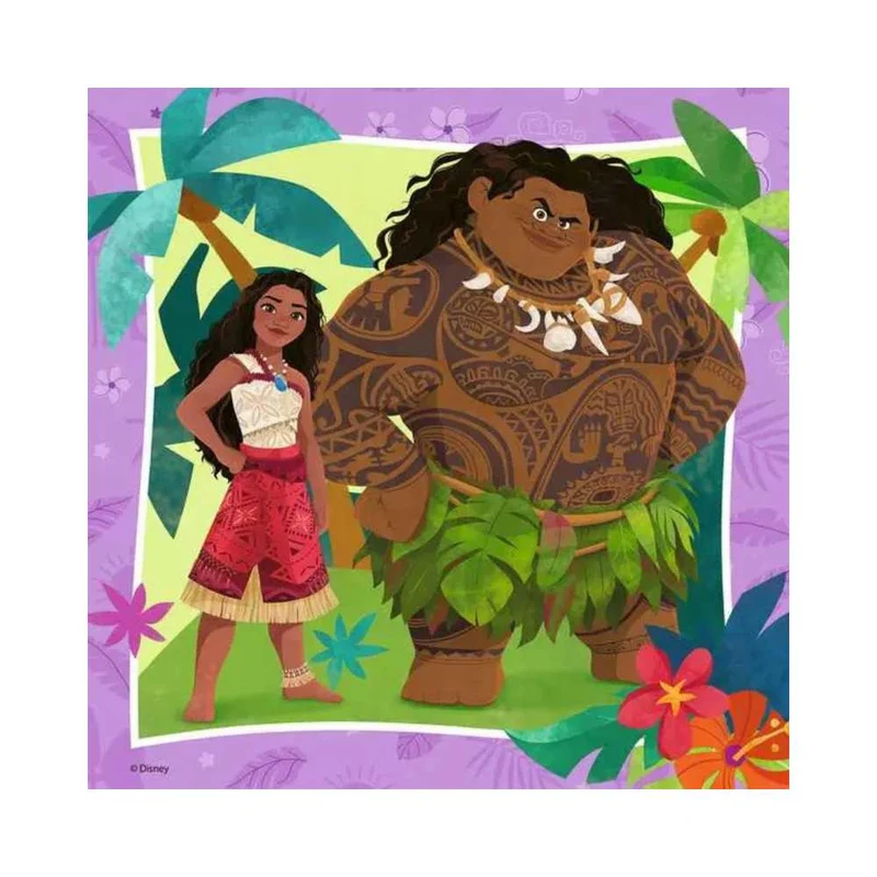 Moana 2 Off To New Adventures (3x49 pcs)