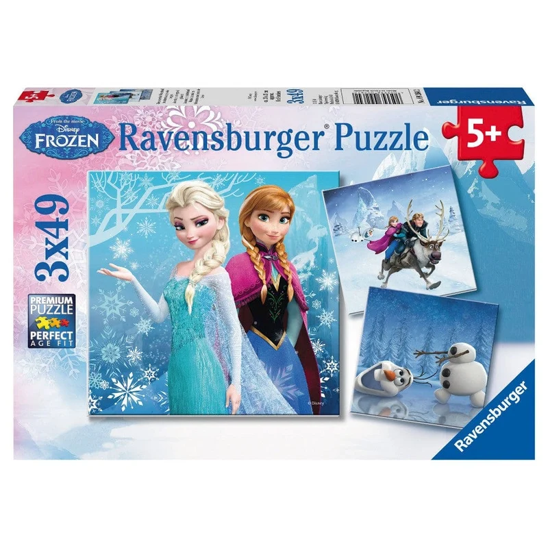 Frozen: Winter Adventures (3x49 pcs)