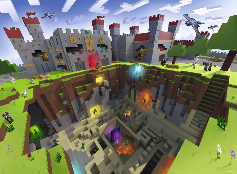 Minecraft Cutaway (300 pcs XXL)