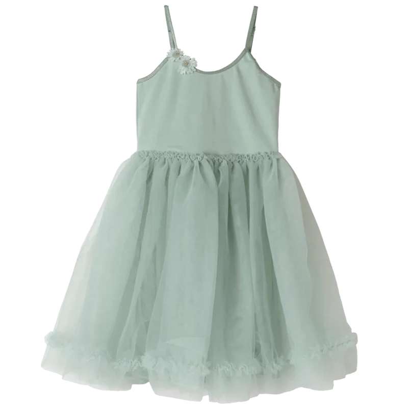 Robe De Princesse En Tulle - Menthe