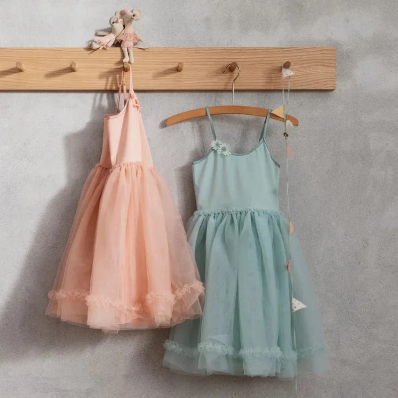 Robe De Princesse En Tulle - Menthe