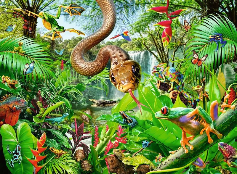 Reptile Resort (300 pcs XXL)