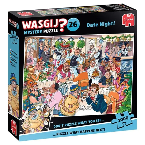 Wasgij Mystery 26 - Saint-Valentin | Date Night! (1000 pcs)