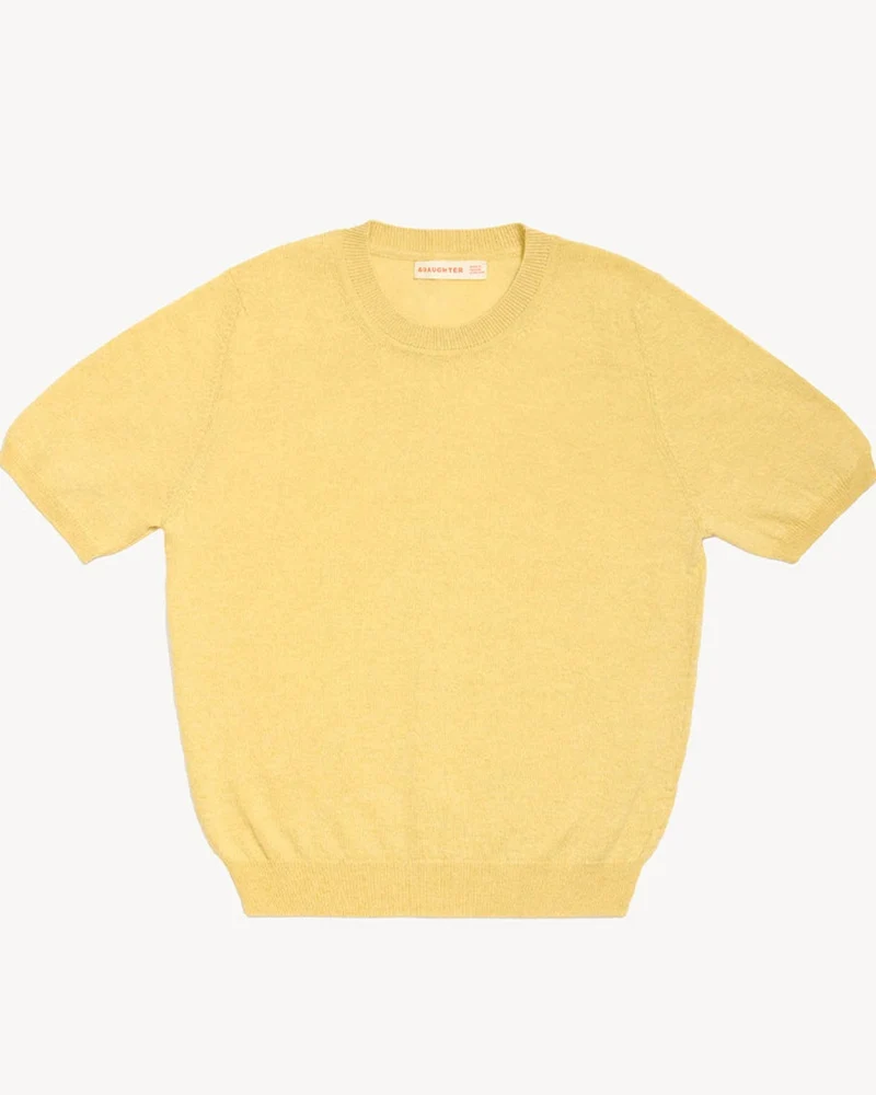 & Daughter - Maille Emer - Jaune Pale