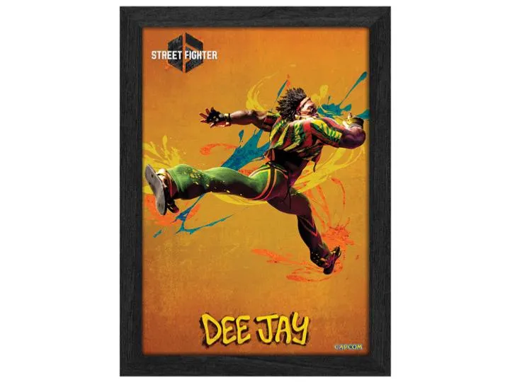 Pixel Frames Plax - Street Fighter 6 - Dee Jay