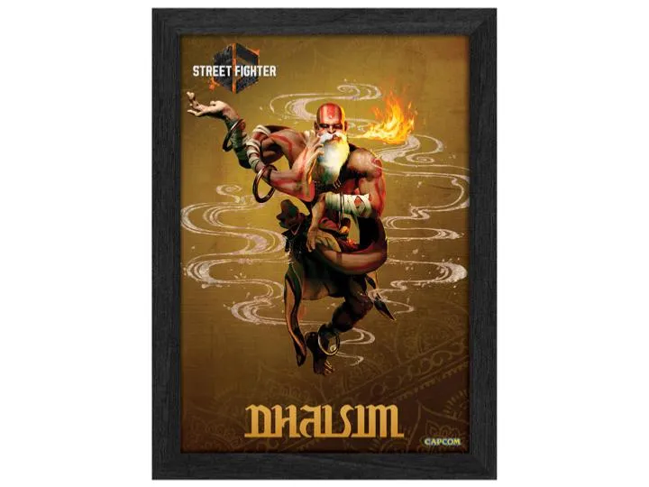 Pixel Frames Plax - Street Fighter 6 - Dhalsim