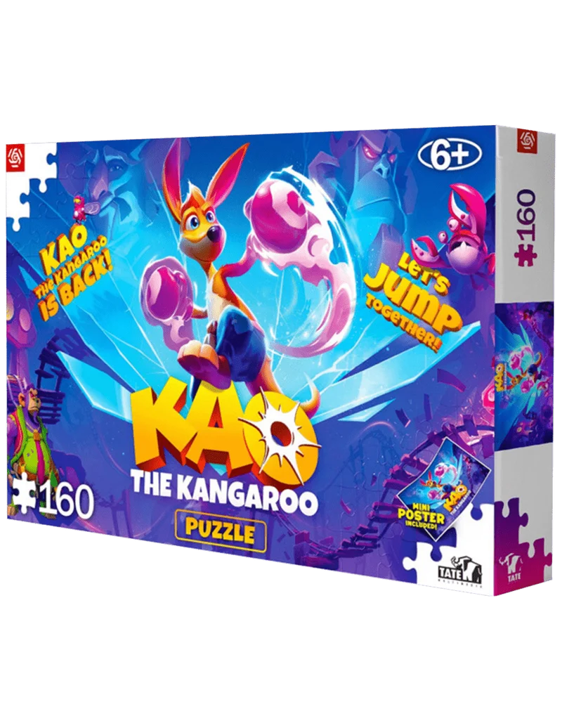 Kao The Kangaroo - Kao is Back Puzzle 160 pièces