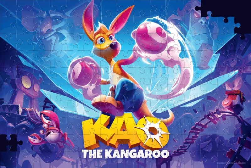 Kao The Kangaroo - Kao is Back Puzzle 160 pièces