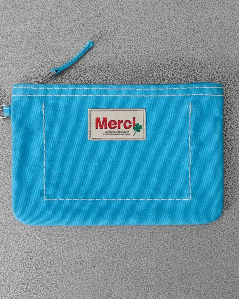 Merci - Pochette Candide - Bleu