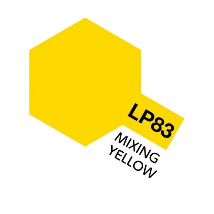 Peinture laque 10mL LP-83 Jaune pour mélange