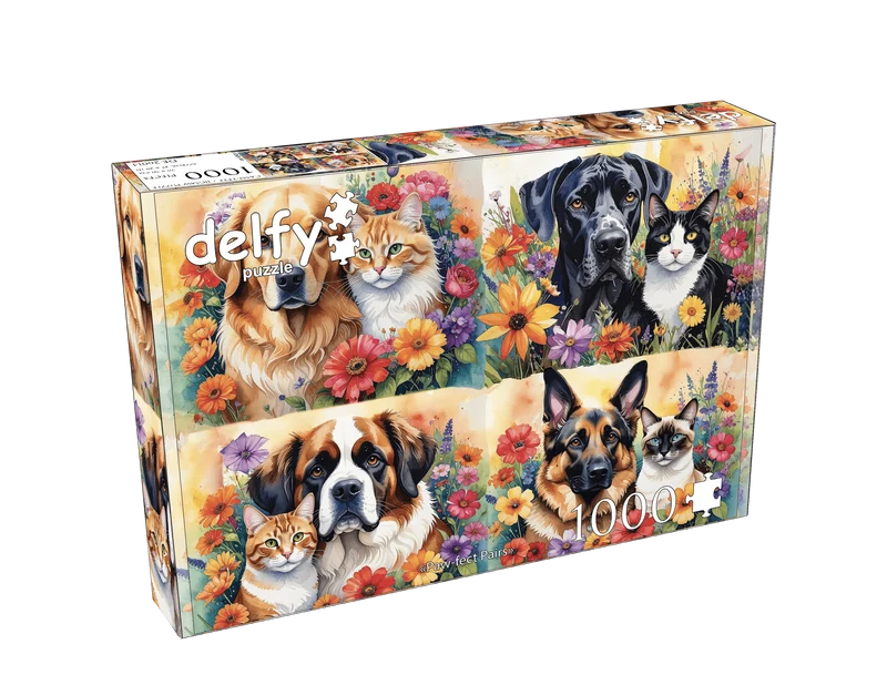 Paw-Fect Pairs (1000pcs)
