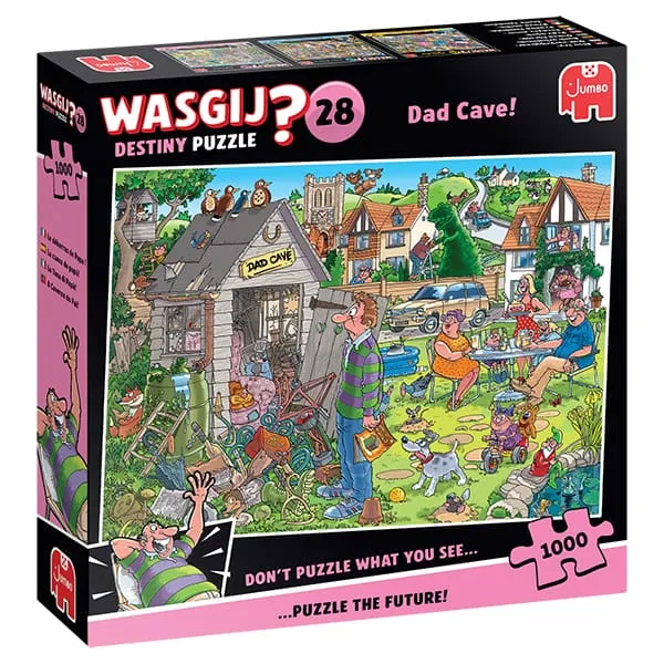 Wasgij Destiny 28 - Le débarras de Papa! (1000pcs)