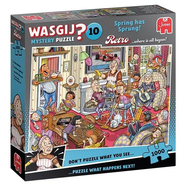 Wasgij Mystery Retro 10 - La fièvre du printemps! (1000 pcs)