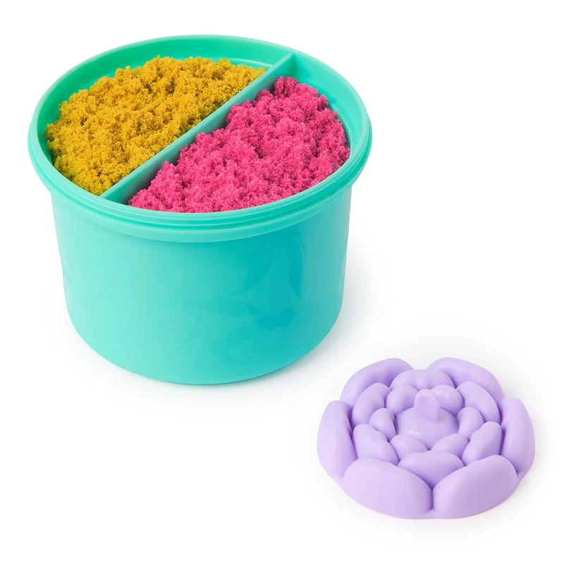 Kinetic Sand - Coffret Squish Blossom