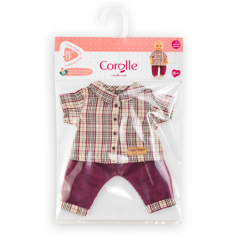 Chemise & pantalon 30 cm