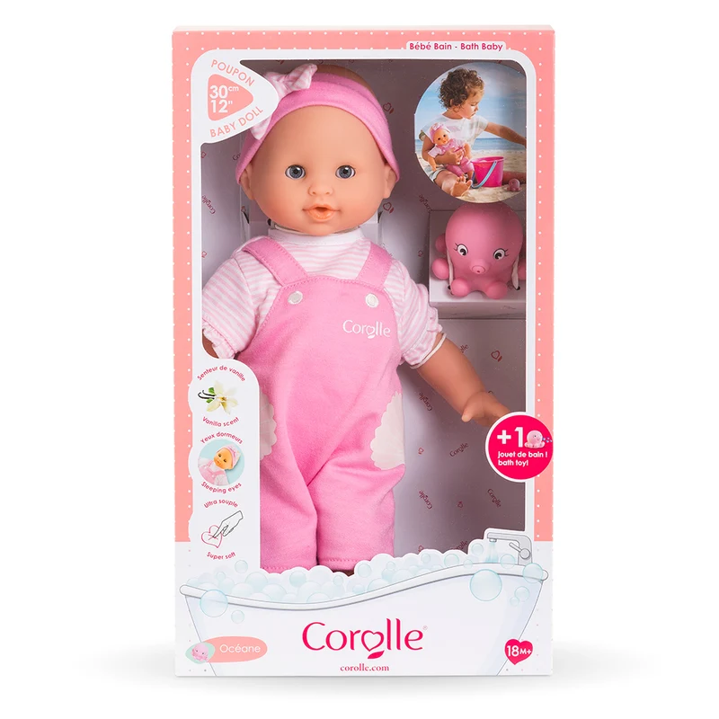 Calin Bébé bain - Océane-pieuvre