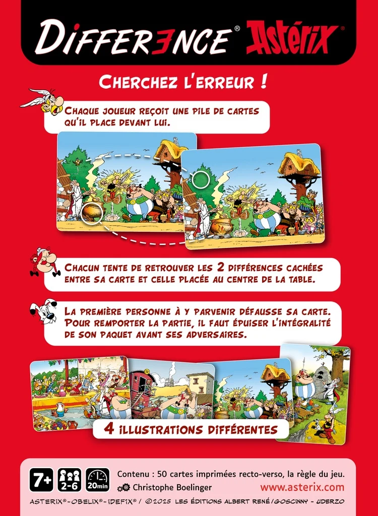 Différence - Astérix (FR)