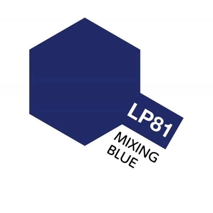 Peinture laque 10mL LP-81 Bleu pour mélange