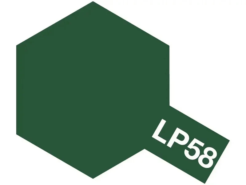 Peinture laque 10mL LP-58 Vert OTAN