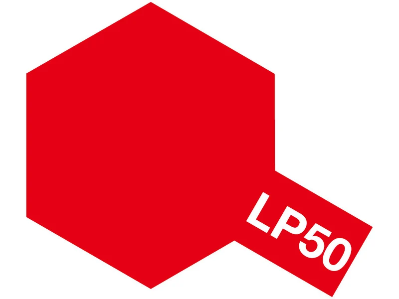 Peinture laque 10mL LP-50 Rouge vif