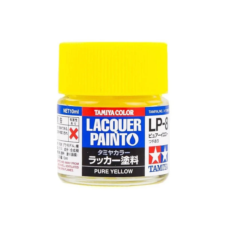 Peinture laque 10mL LP-8 Jaune pur