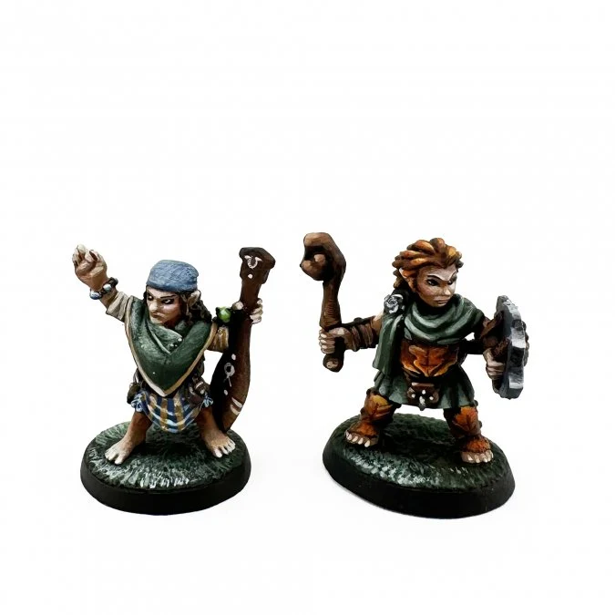 Halfing river witch and druid