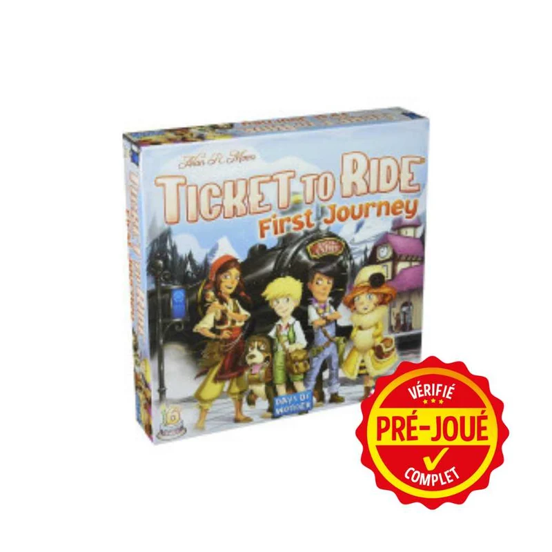 Ticket to Ride: First Journey (pré-joué) (EN)