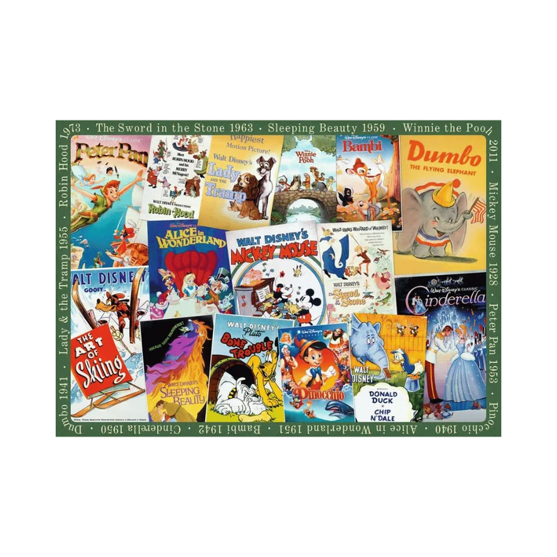 Disney Vintage Movie Posters (1000 pcs)