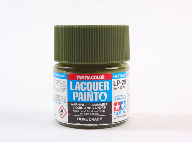 Peinture laque 10mL LP-29 Vert olive