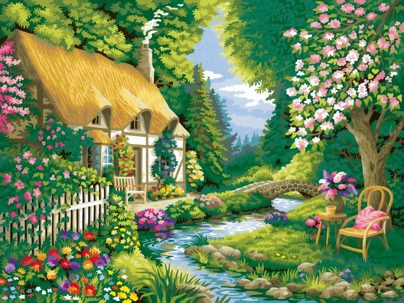 Maison sur la rivière