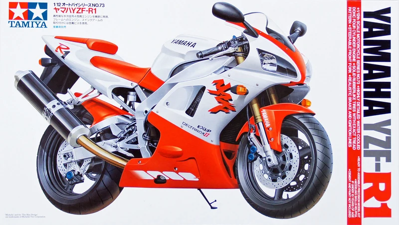 MC Tamiya Moto Yamaha YZF-R1