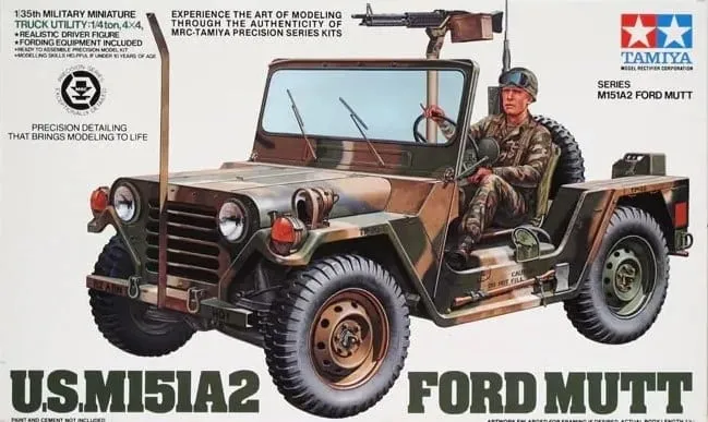 Modèle à coller Tamiya US M151A2 Ford