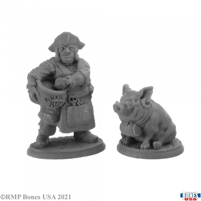 Stumpy Dan McGinty and Grog hog