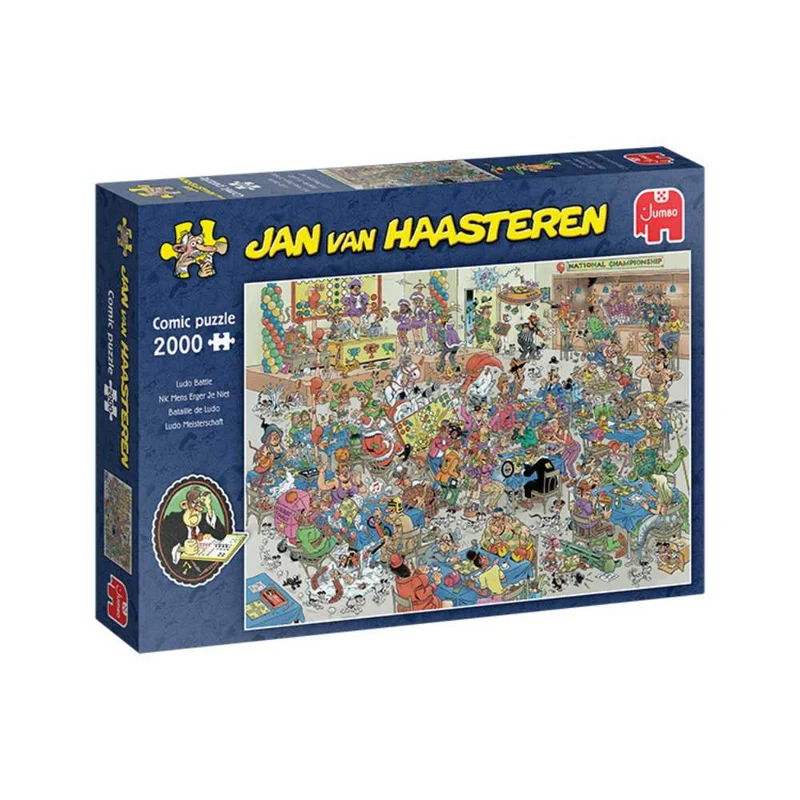 Jan van Haasteren : Bataille de Ludo | Ludo Battle (2000 pcs)